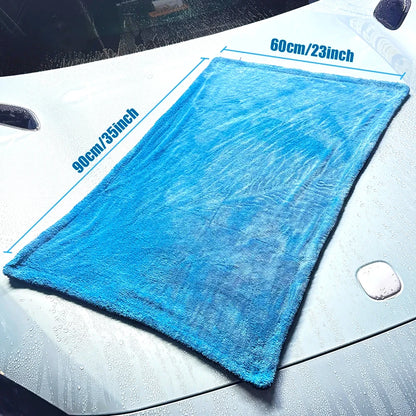 Microfiber Car Wash Towel Large Car Quick Drying Cloth Super Absorbent Car Window Cleaning Towel Thicken Car Detailing Rags